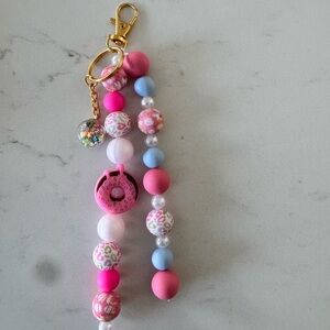 Colorful Beaded Keychain for Kids